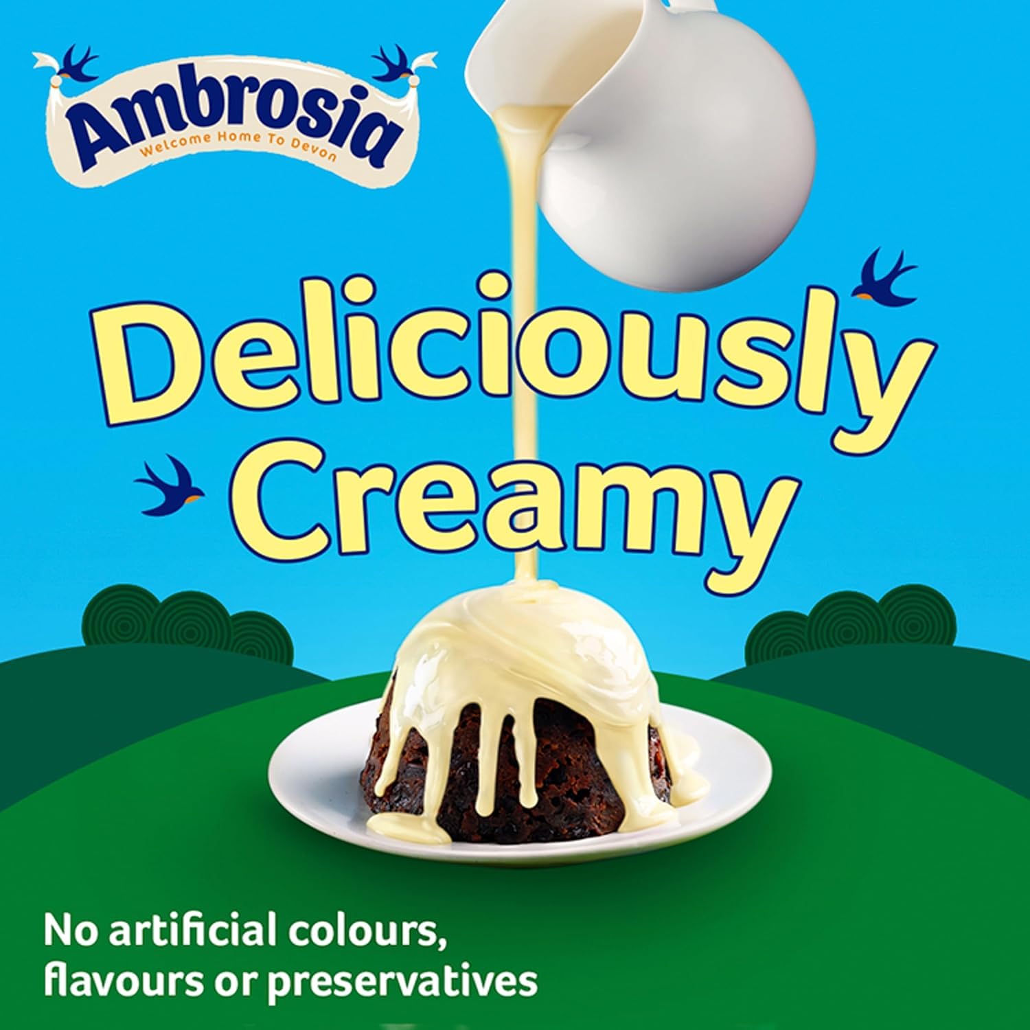 Ambrosia Devon Custard Pots - Original Recipe Creamy Ready-to-Eat Dessert | 12 x 150g Pots 5