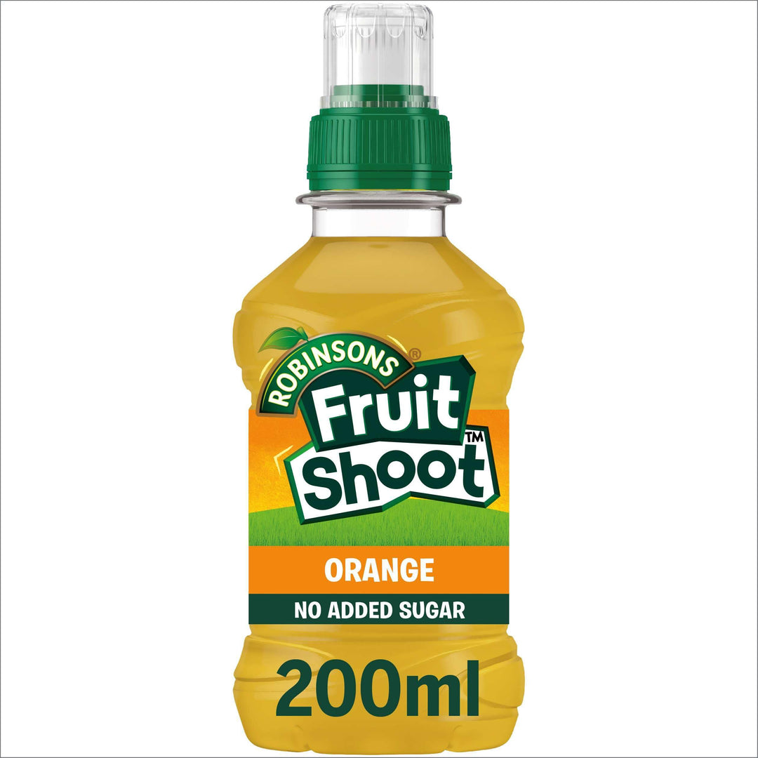 Robinsons Fruit Shoot Orange Low Calorie Soft Drink, 4 x 200ml