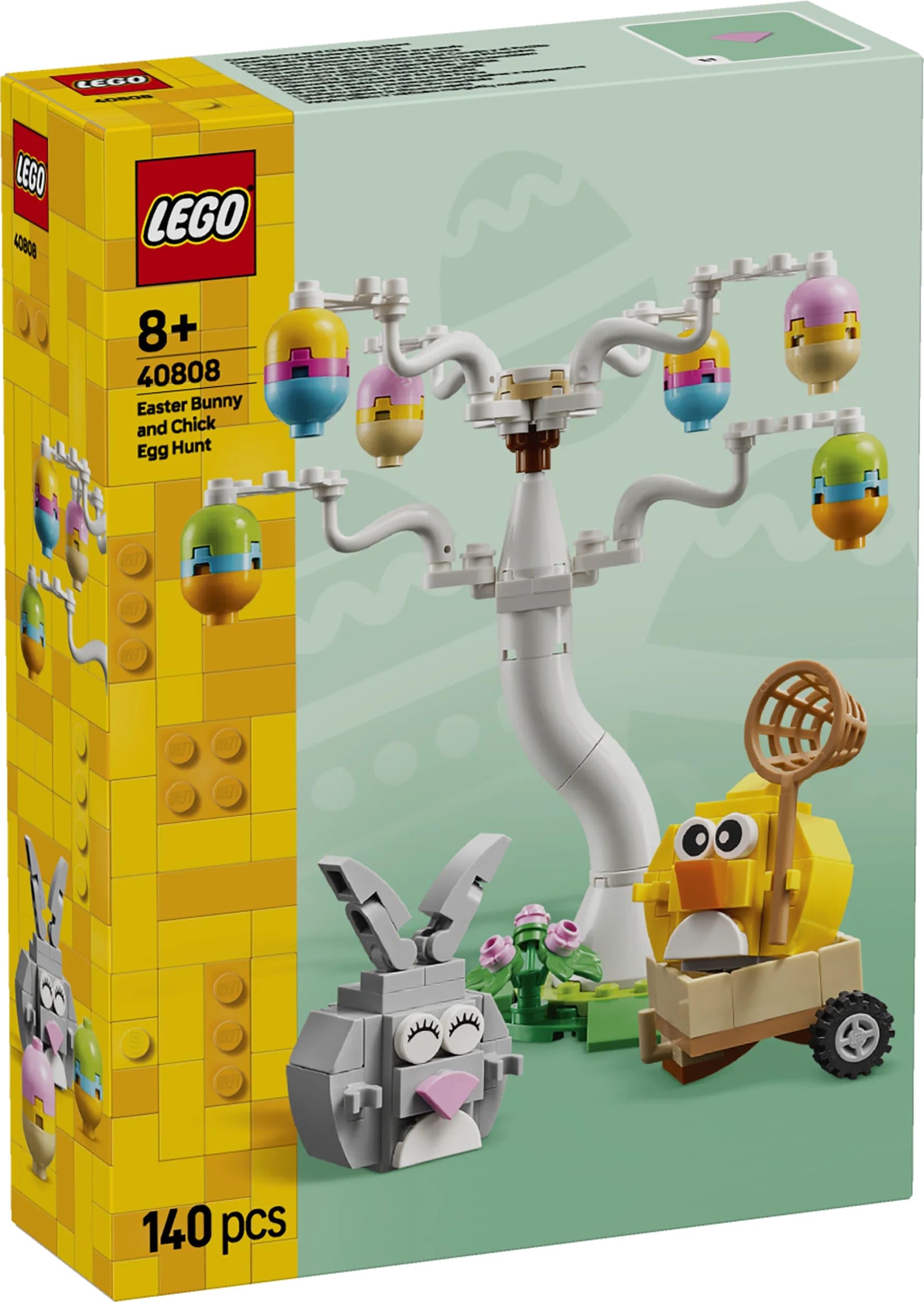 LEGO Easter Bunny and Chick Egg Hunt Building Set 40808 | Ages 8+ | 140 Pieces 5