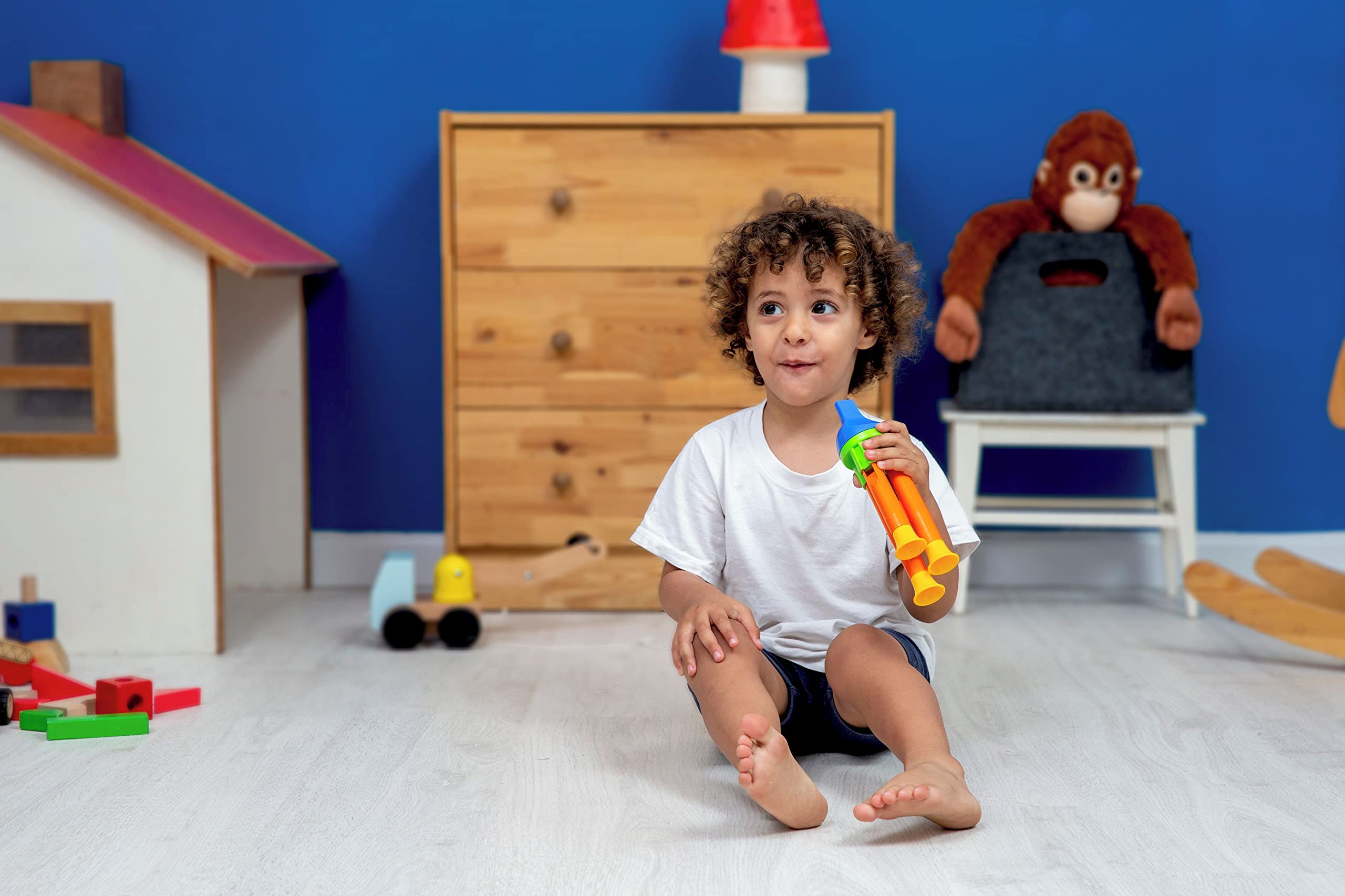 Halilit Train Whistle Musical Instrument - Authentic 3 Tones | Ages 2+ 4