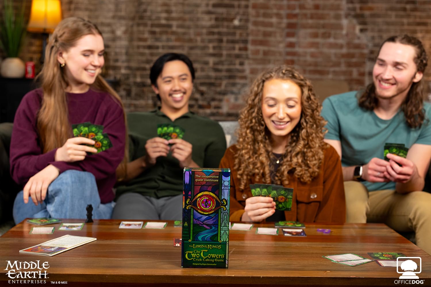 Asmodee The Lord Of The Rings: The Two Towers Trick-Taking Game | Standalone Expansion | Unisex Adult 5