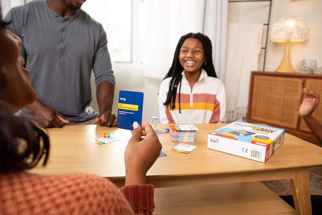 WHAT DO YOU MEME? Incohearent Family Edition - The Family Game Where You Compete
