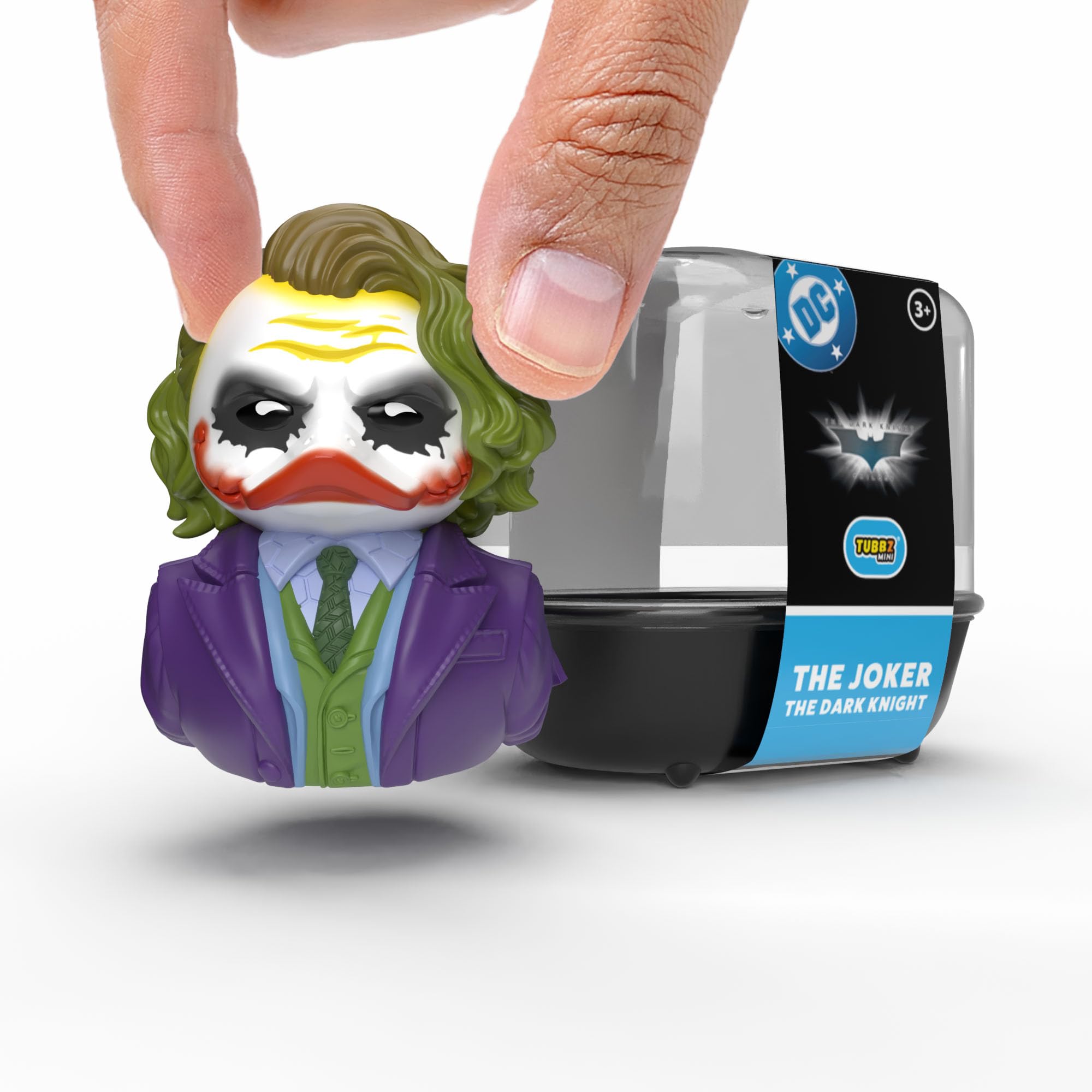 TUBBZ Mini: Batman The Dark Knight - Joker Cosplaying Rubber Duck Vinyl Figure 1