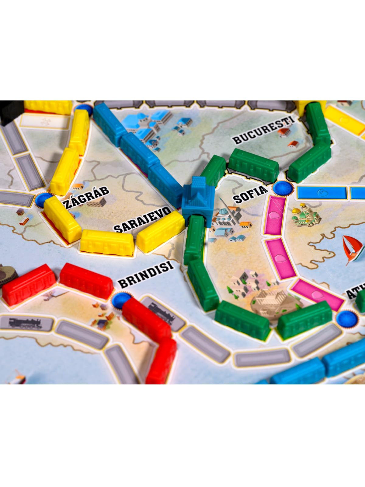 Asmodee Ticket to Ride Europe Board Game | Ages 8+ | 2-5 Players | 60 Min Playtime 3