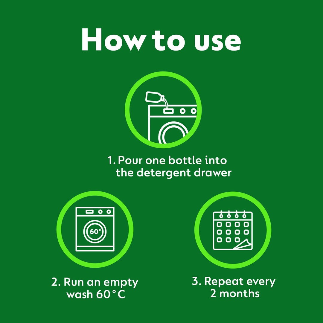 Dettol - Washing Machine Cleaner 250ml Antibacterial Deep Clean for Laundry