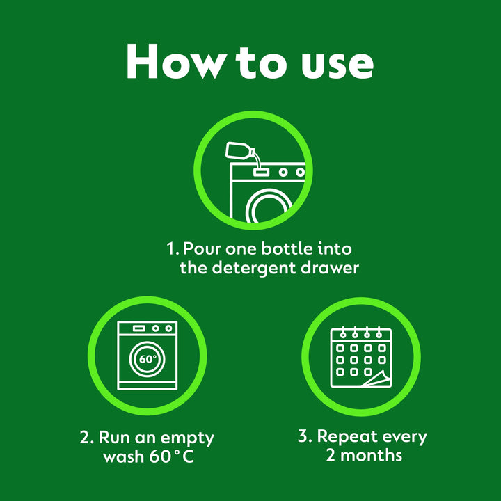 Dettol - Washing Machine Cleaner 250ml Antibacterial Deep Clean for Laundry