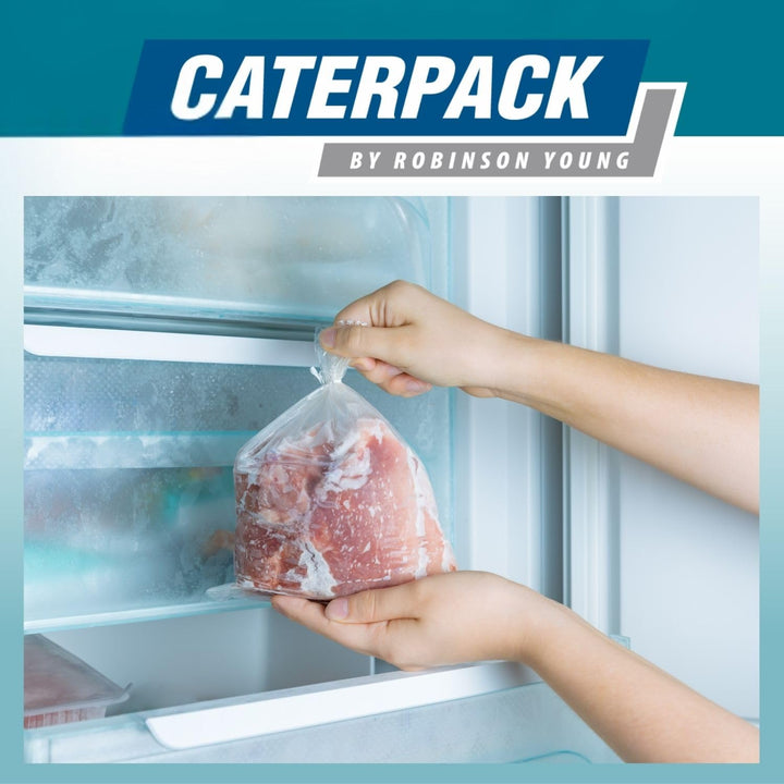 Caterpack by Robinson Young Medium Freezer Bags with Twist Ties, Pack of 100