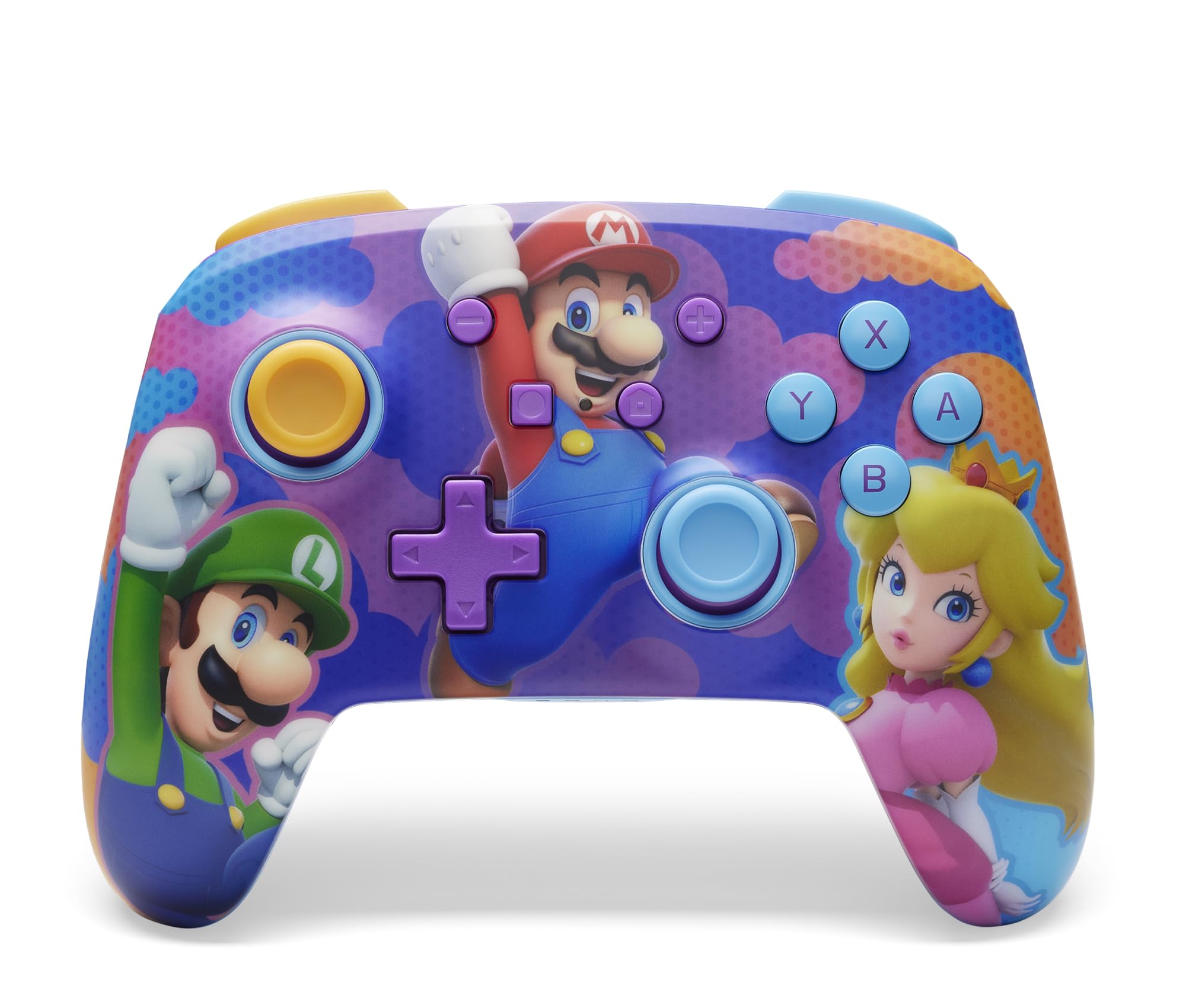PowerA Enhanced Wireless Controller for Nintendo Switch - Color Splash Heroes 1