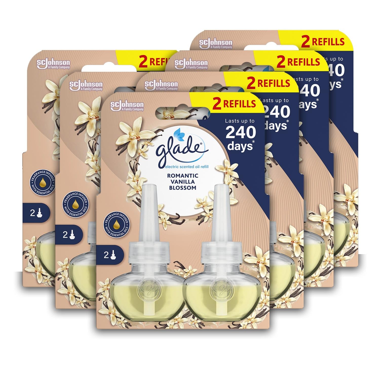 Glade - Romantic Vanilla Blossom Plug-In Air Freshener Refill 1