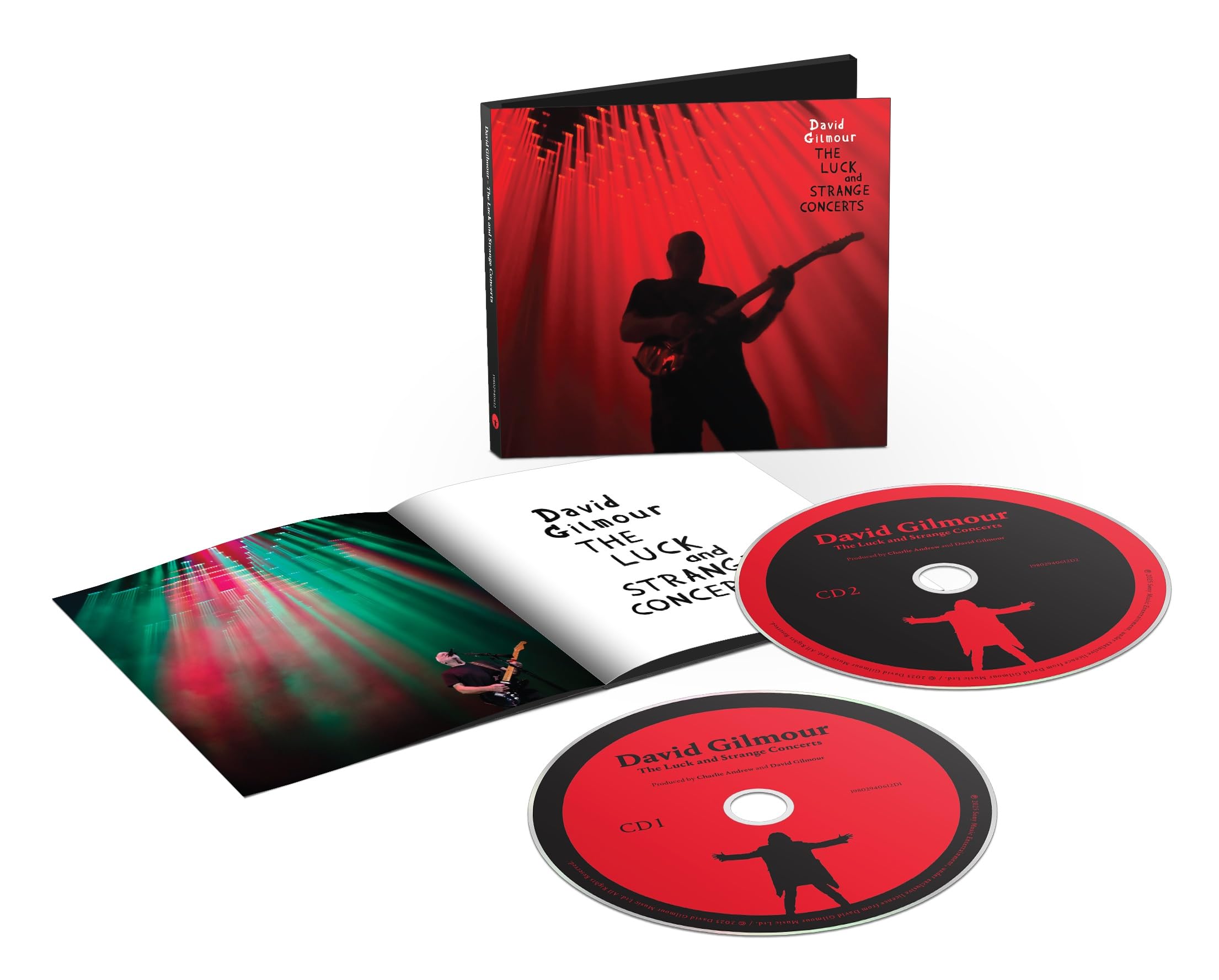 David Gilmour - The Luck And Strange Concerts [Audio CD] Alternate Cover 1