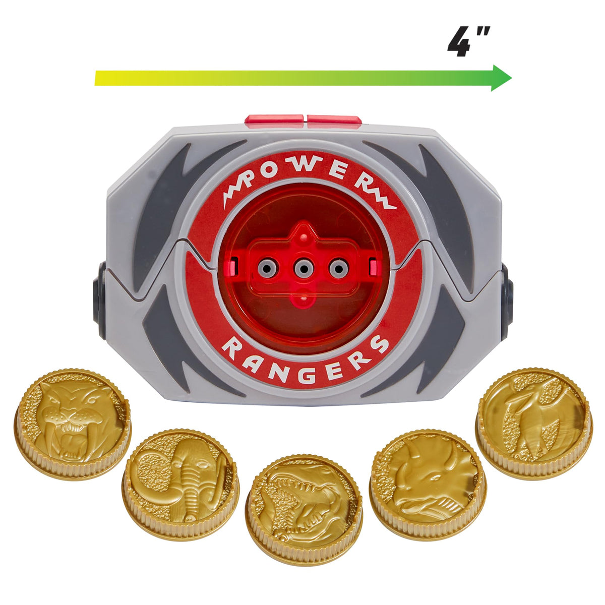 Power Rangers Mighty Morphin Power Morpher Role Play - 5 Power Coins, Ages 4+