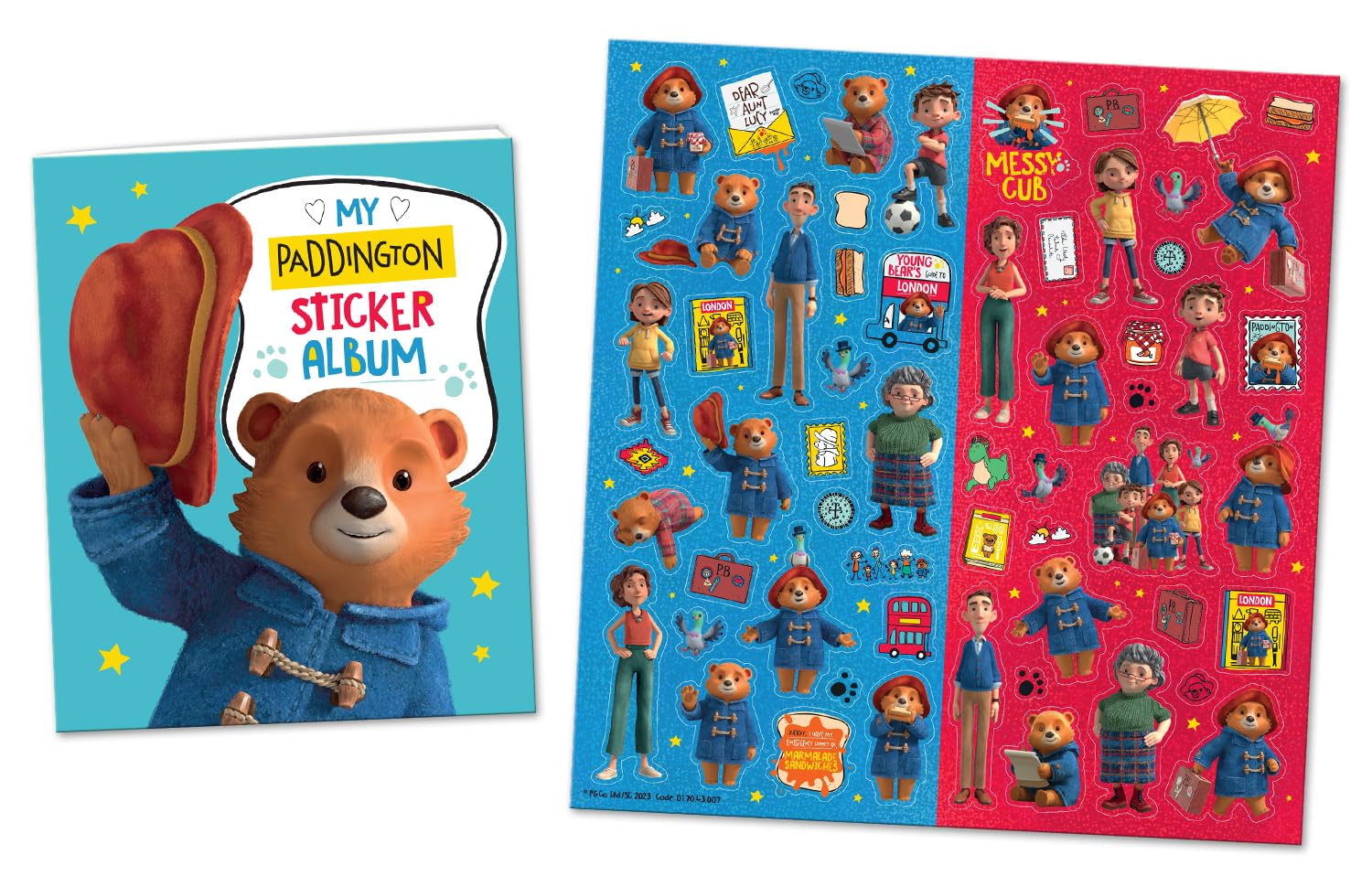 Paper Projects The Adventures of Paddington Sticker Collection and Album | Foiled Stickers | Unisex Children 2