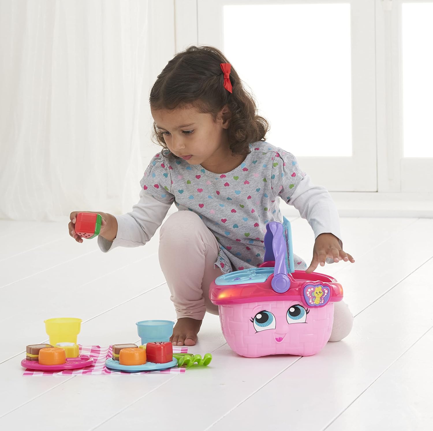 LeapFrog Shapes & Sharing Picnic Basket - Interactive Educational Toy for Ages 6-36 Months 13