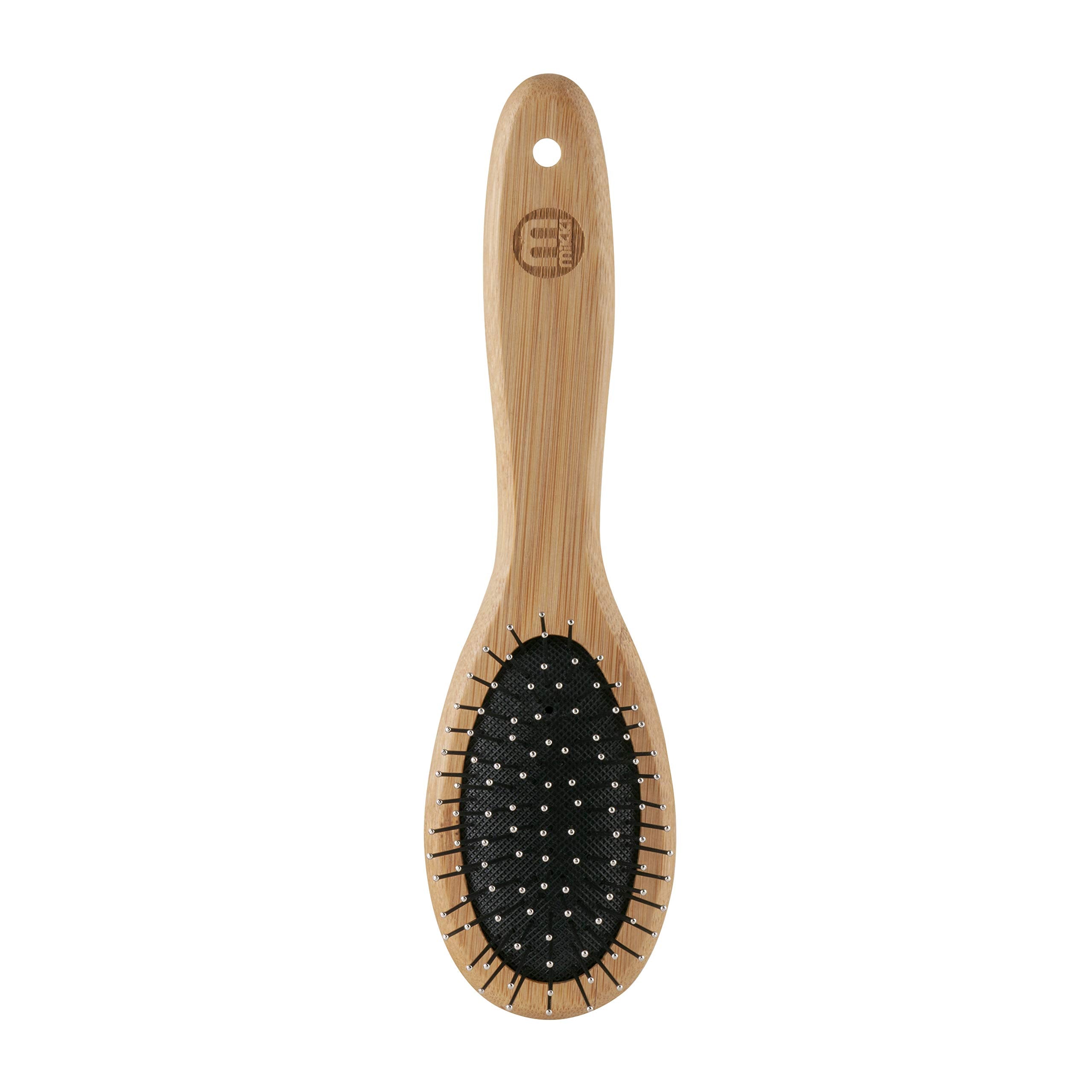 Mikki Bamboo Ball Pin Brush - Eco-Friendly Grooming for Medium to Thick Hair | Smooths Coat