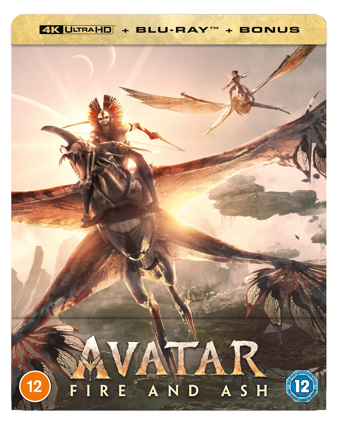 Avatar: Fire and Ash [4K Ultra HD + Blu-ray SteelBook]