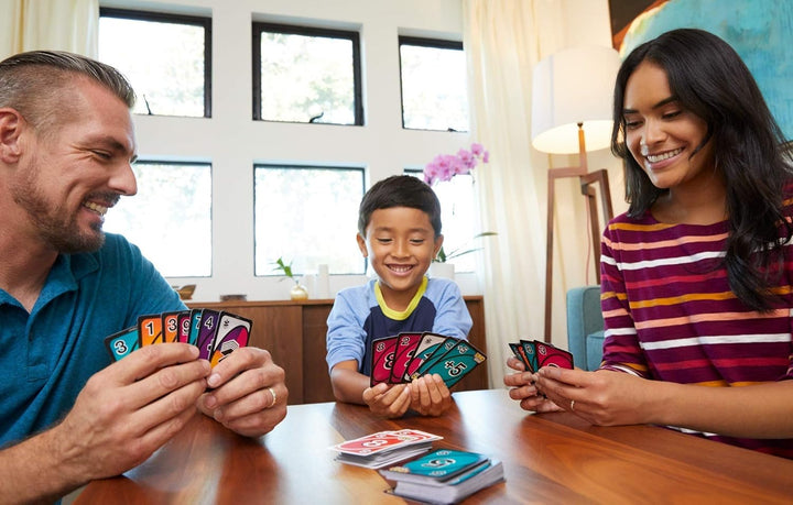 Mattel UNO Flip Card Game, Multicolored