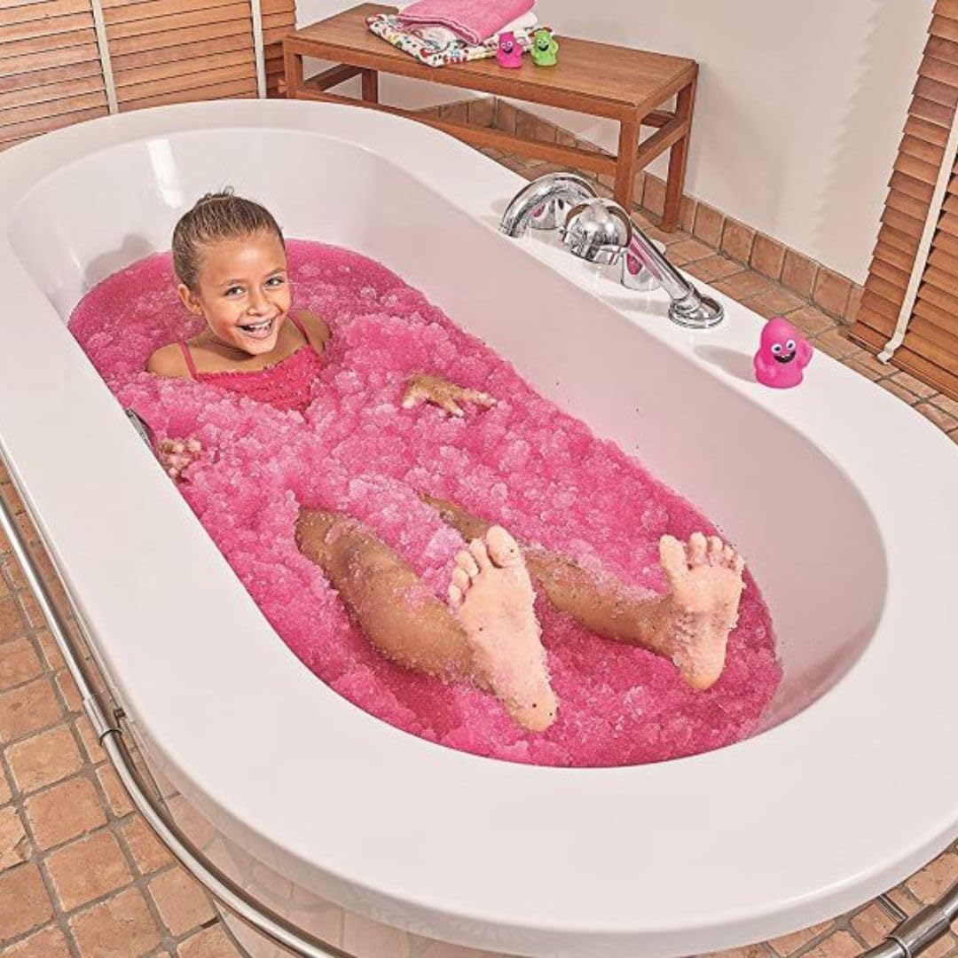 ZIMPLI Gelli Baff Pink Goo Powder for Bath Time | Skin Safe, Biodegradable | 300g Pack 2