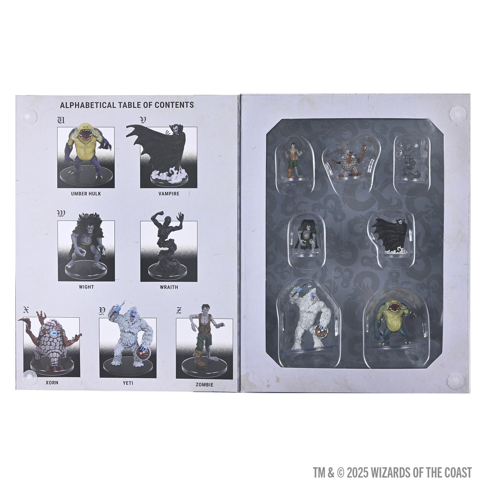 WizKids D&D Classic Collection: Monsters U-Z Tabletop Miniatures | Collectable Set 3