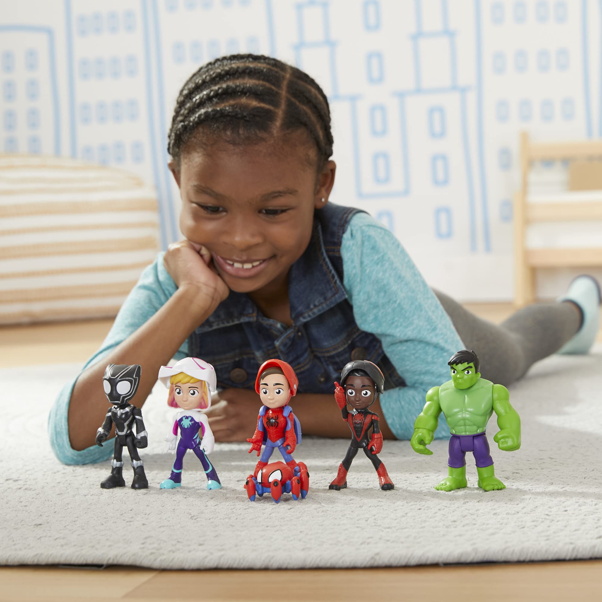 Hasbro Spidey and His Amazing Friends Marvel Hero Reveal Multipack Action Figures - 4 Inch, Ages 3+ 7