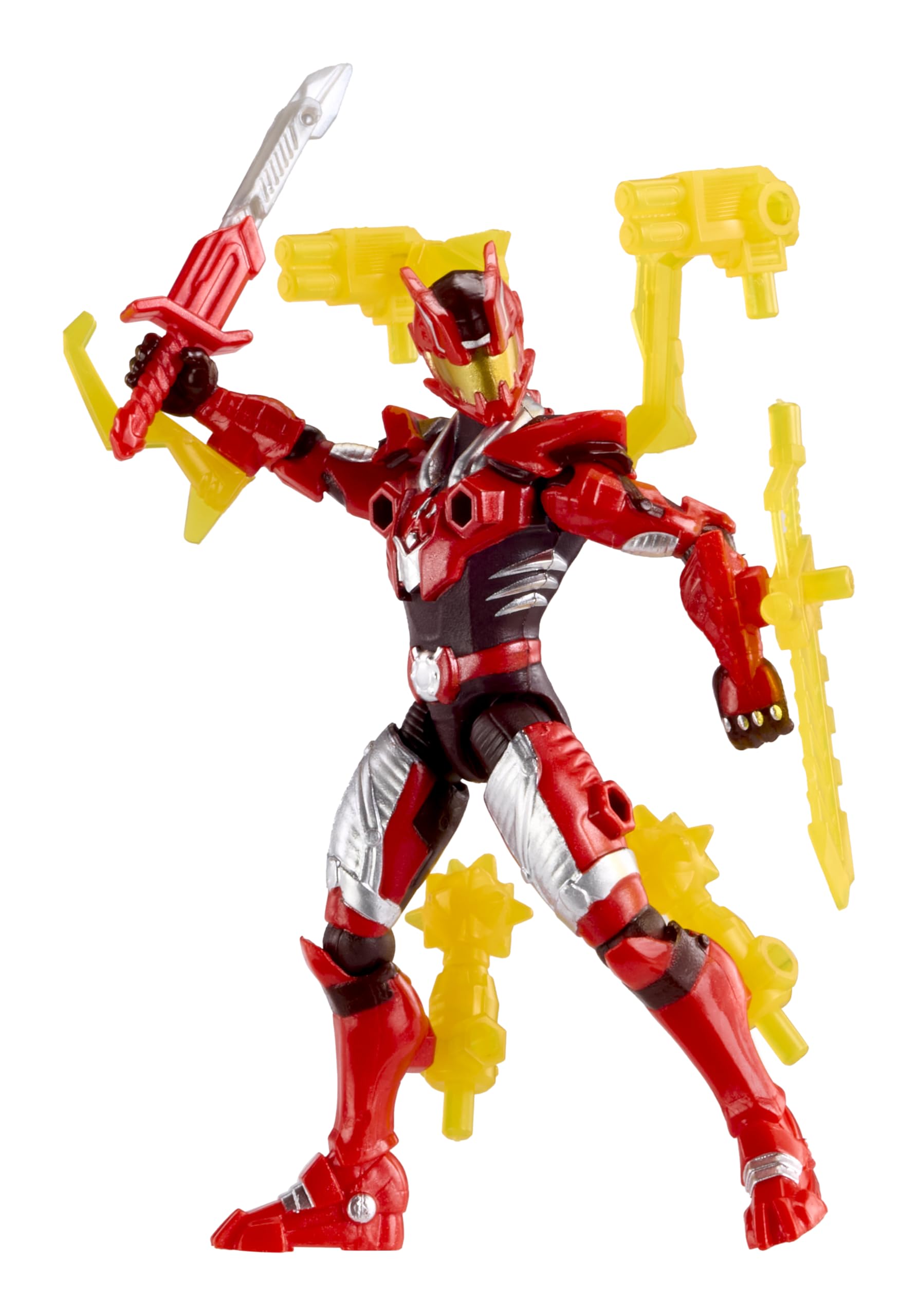Armorsaurs T-Rex Pilot Liam Roberts - 9.5cm Poseable Action Figure with Transforming Weapon | 11 Points of Articulation | Ages 6+ 5