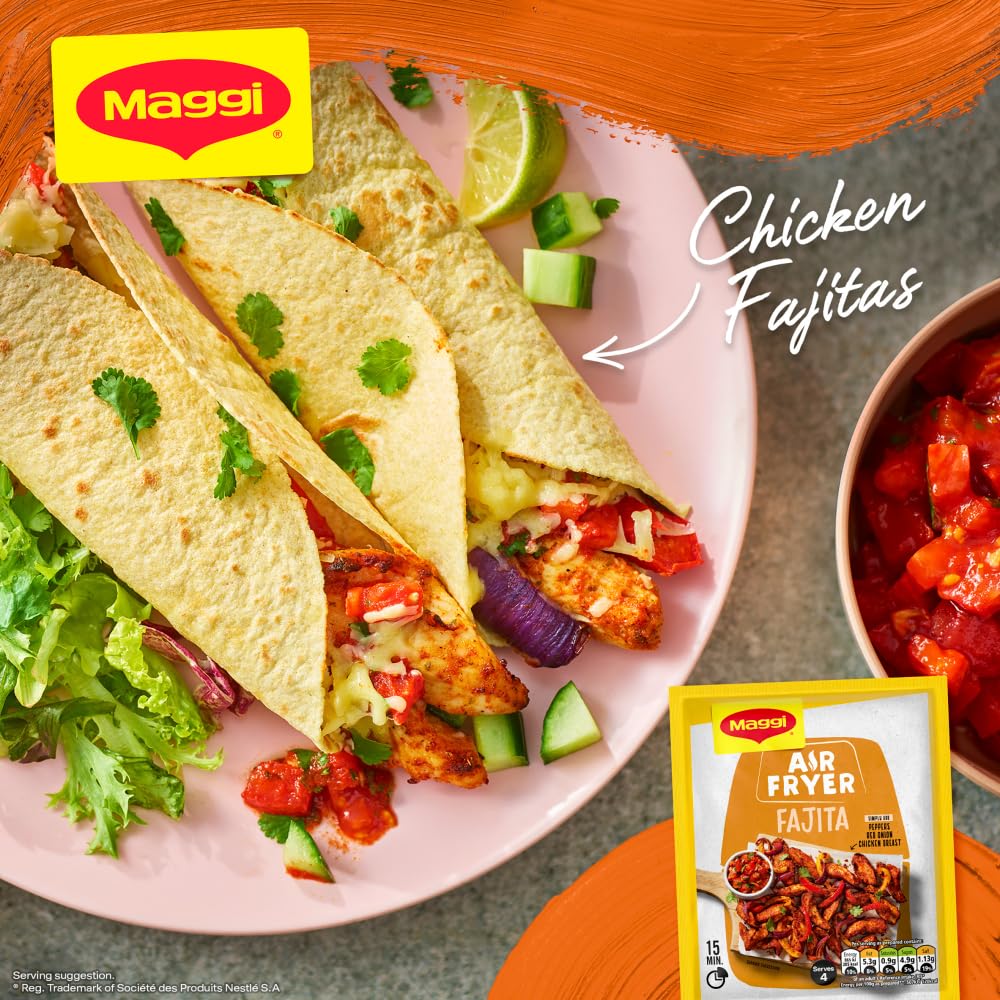MAGGI - Air Fryer Fajita Herbs and Spices Recipe Mix 27g