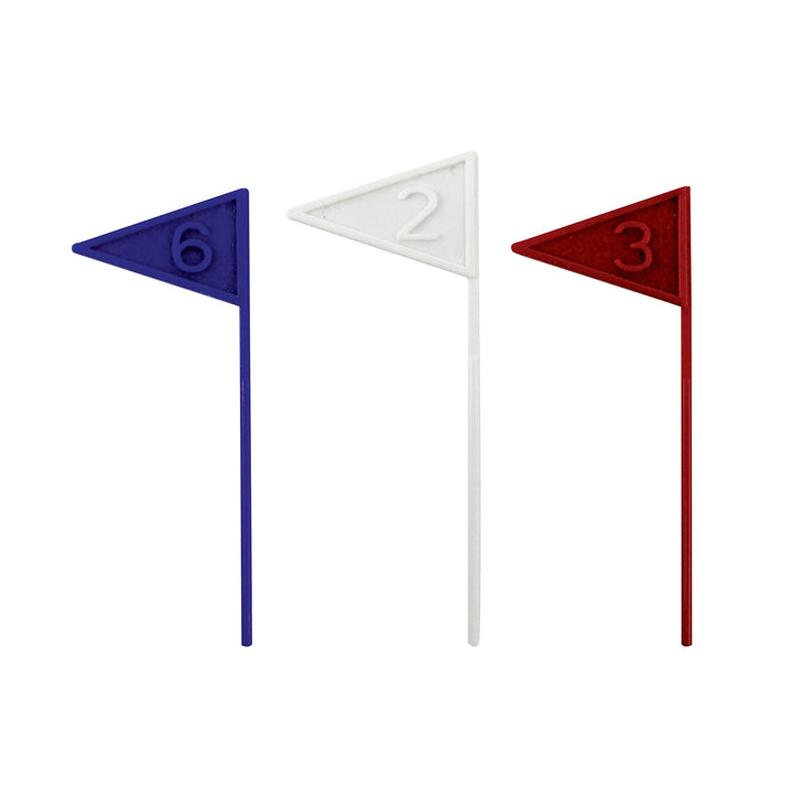 PME GS010 Golf Decorations - 13-Piece Plastic Cake Toppers Set