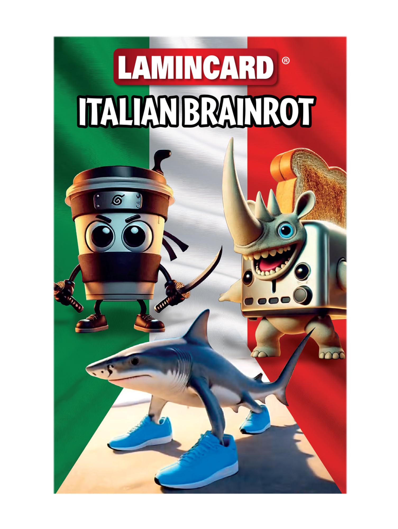 Lamincards Italian Brainrot Trading Cards Booster Packs 1