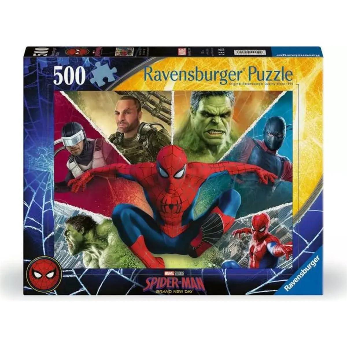 Ravensburger Spider-Man Brand New Day Jigsaw Puzzle - 500 Piece | Adults & Children 10+ | 49x36cm 1