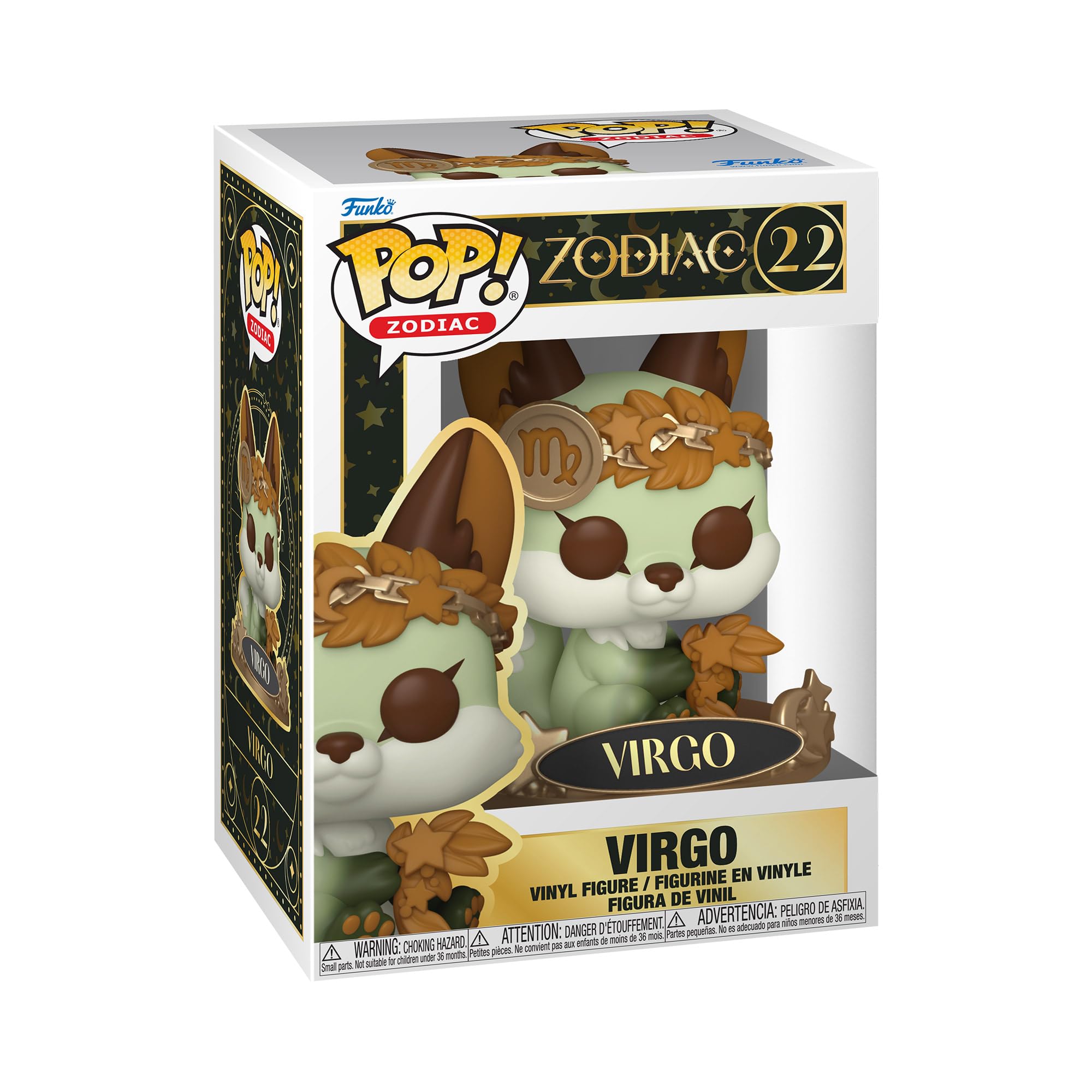 Funko POP! Zodiac Virgo - Astrology Star Sign Vinyl Figure | Approx. 3.75 inches | Multicolor