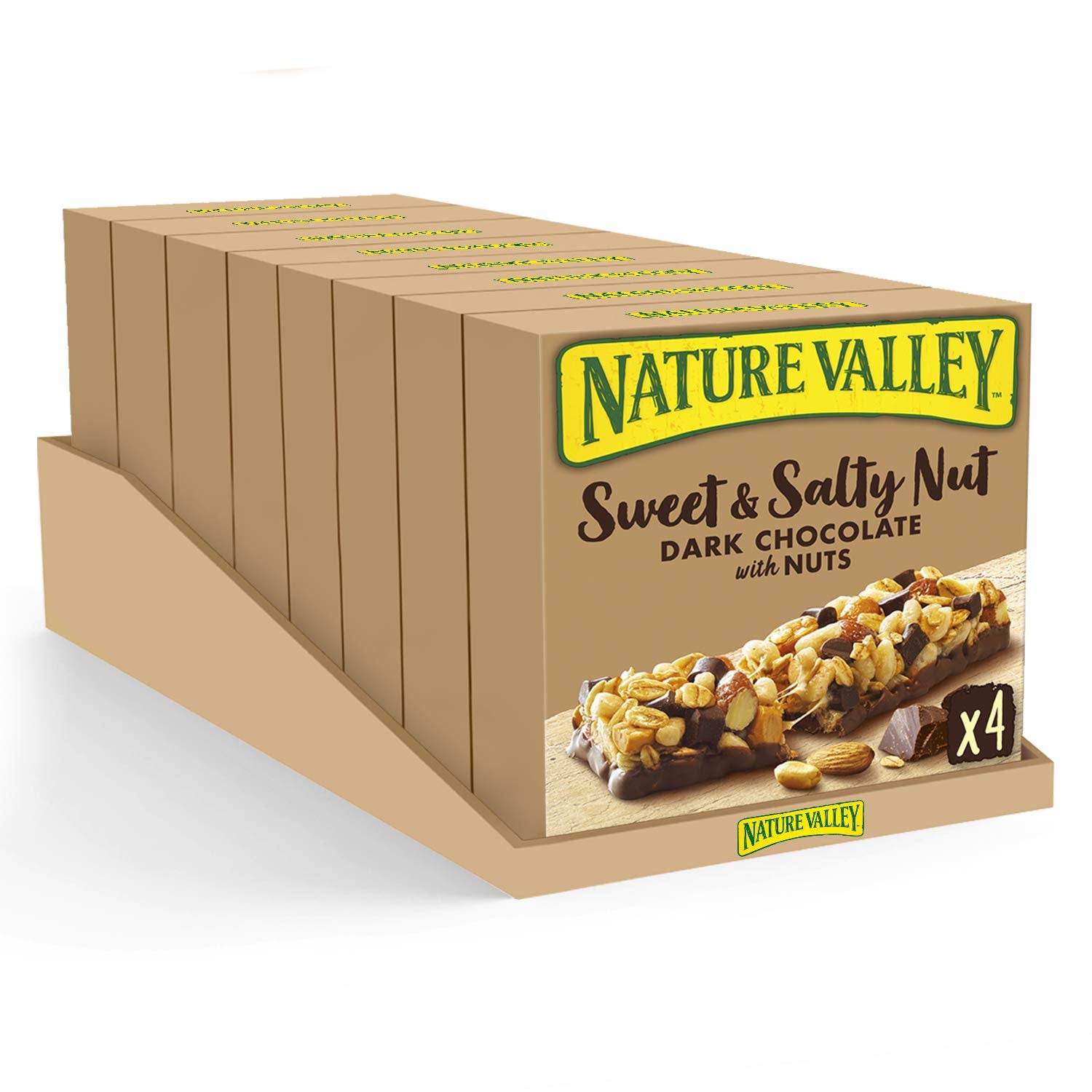 Nature Valley Sweet & Salty Nut Dark Chocolate With Nuts Cereal Bars - 4 Count (Pack of 8) 1