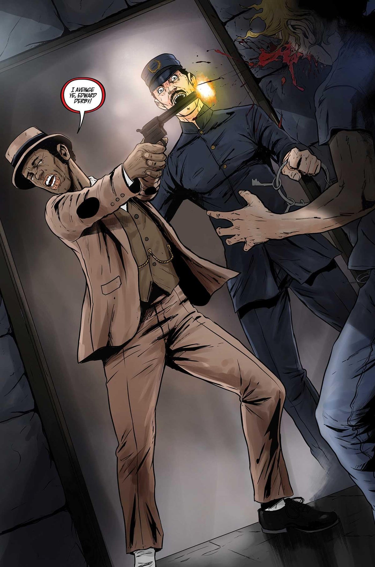 The Thing on the Doorstep: A Crime & Mystery Graphic Novel by Simon Birks | Paperback | 144 Pages 3