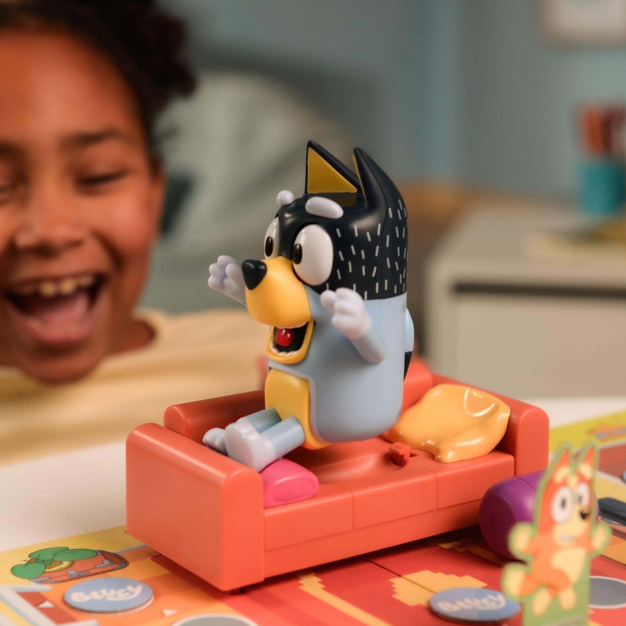 Goliath Don't Wake Dad! Bluey Edition Board Game - Family Fun for Ages 4+ 5