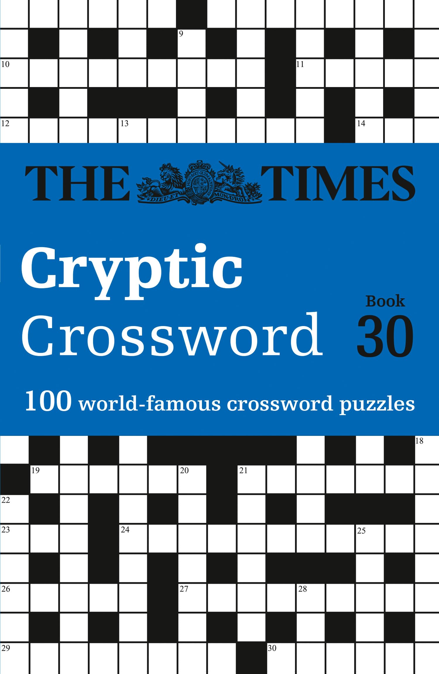 Times Books The Times Cryptic Crossword Book 30 - 100 Puzzles | Paperback | English