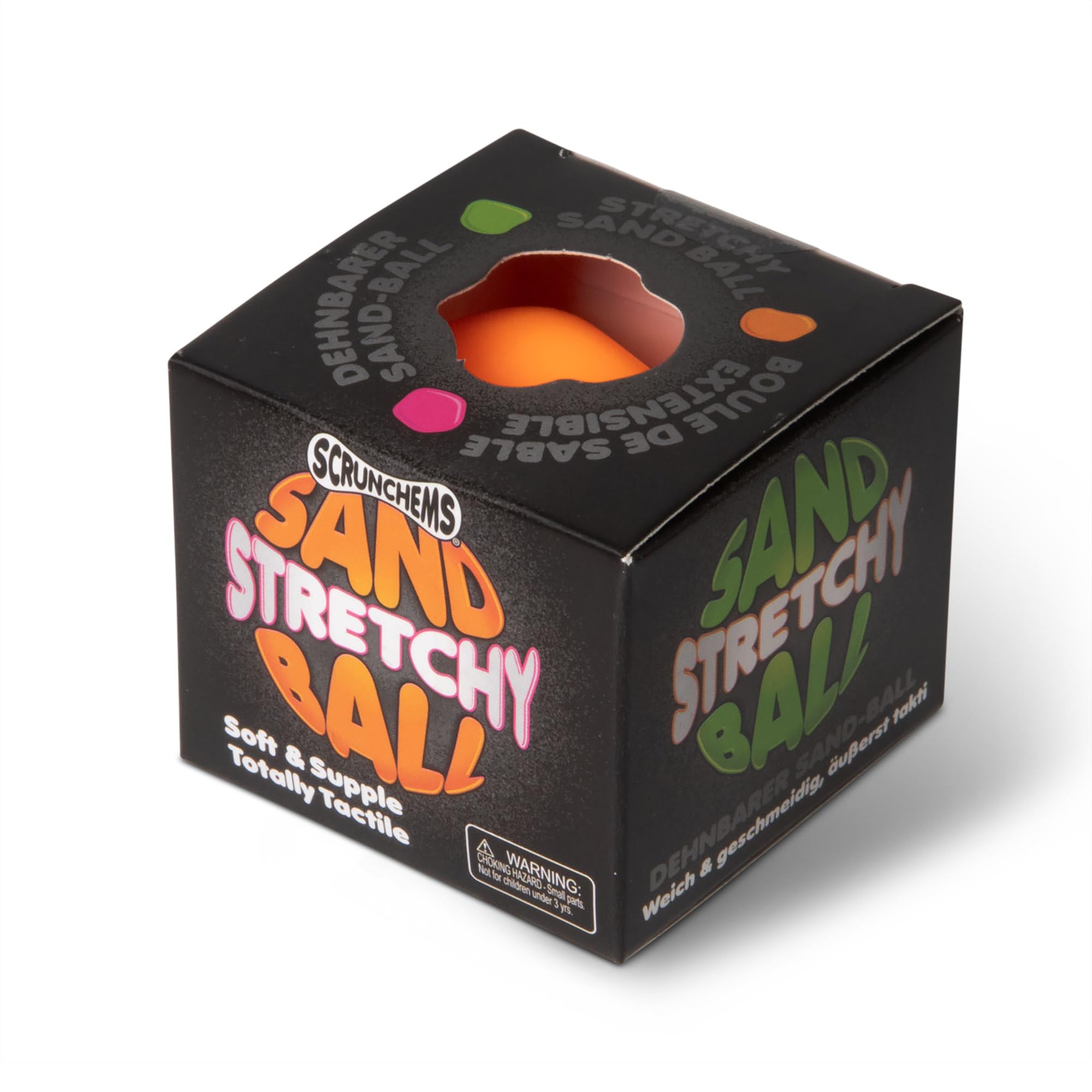 SCRUNCHEMS Stretchy Sand Ball - Sensory & Stress Relief Toy | Assorted Colors | Ages 3+ 10