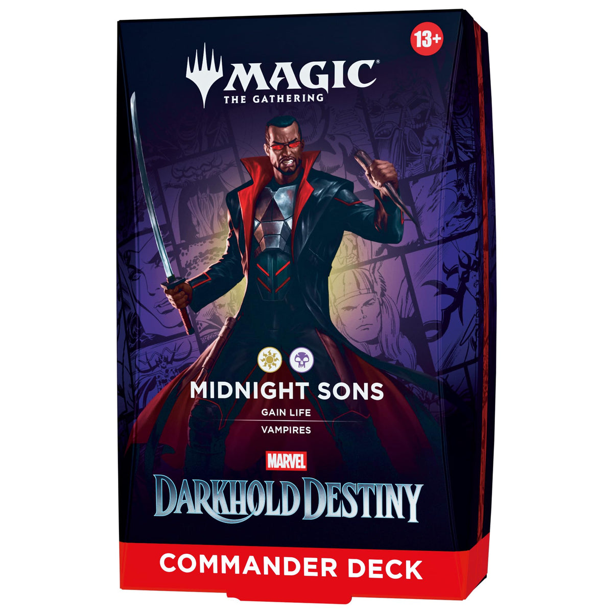 Magic: The Gathering | Marvel: Darkhold Destiny Midnight Sons Commander Deck - 100 Cards