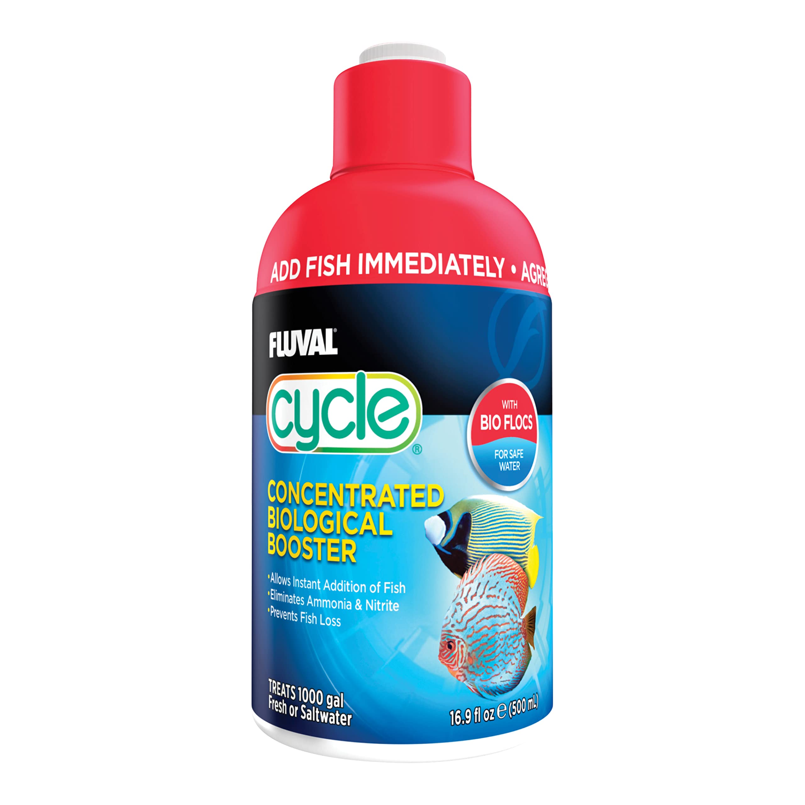 Fluval Biological Water Conditioner - Establishes Beneficial Bacteria | 500 ml Liquid