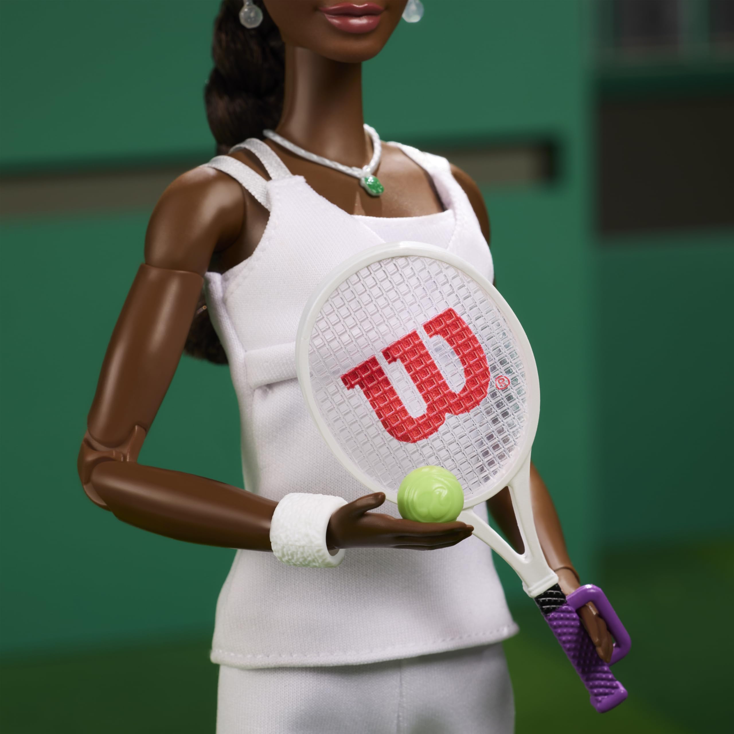 Barbie Inspiring Women Series Venus Williams Fashion Doll | Collector's Model | Ages 6+ 4