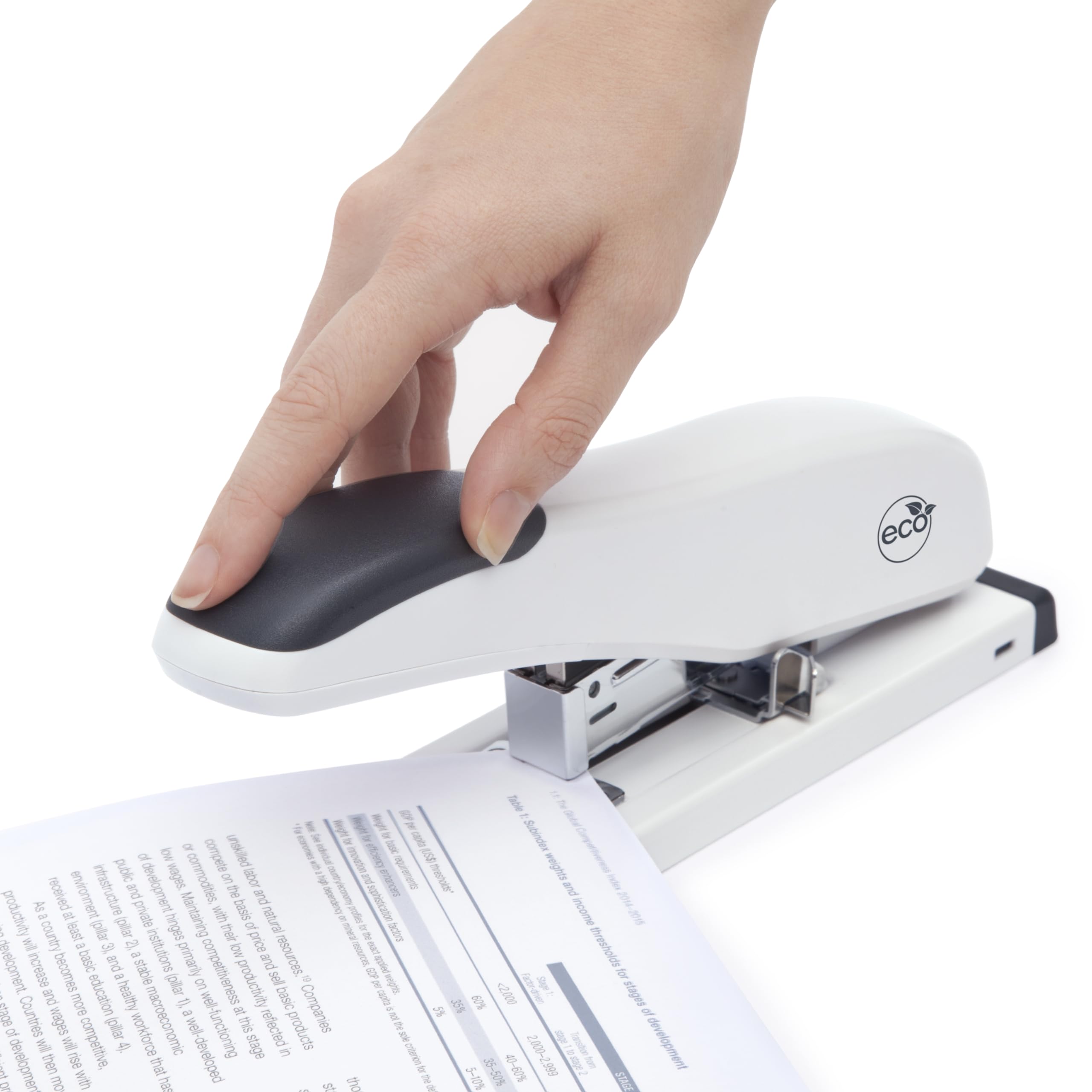 Rapesco 1391 ECO HD-100 Heavy-Duty Stapler - 100 Sheet Capacity | Includes 2000 Type 923/10mm Staples 5
