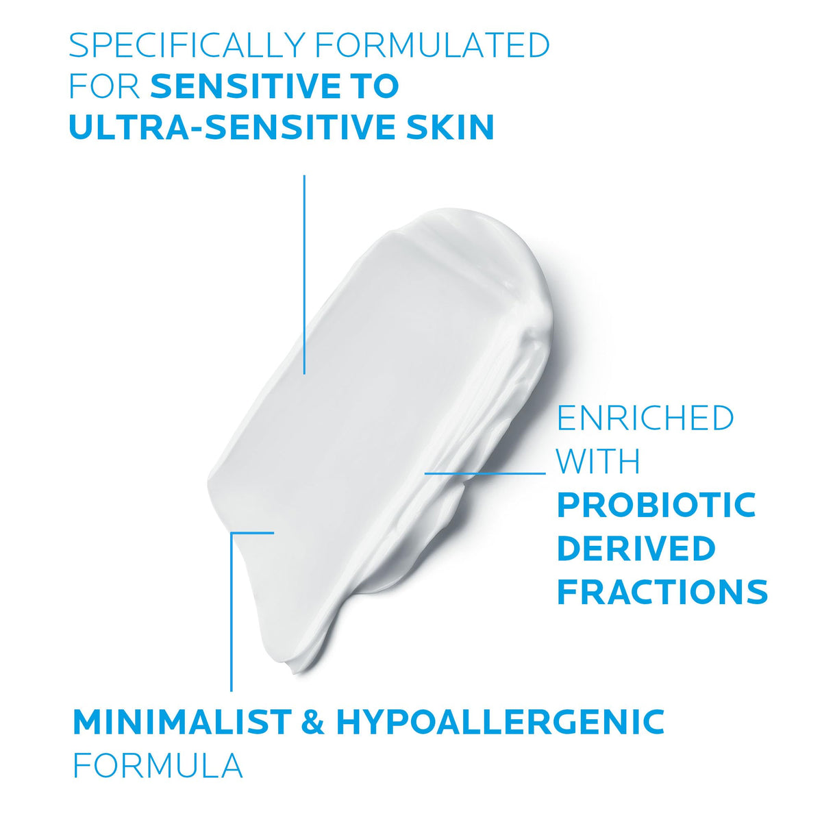 La Roche-Posay Toleriane Dermallergo Soothing Cream - 48-Hour Hydration | Hypoallergenic | For Sensitive Skin