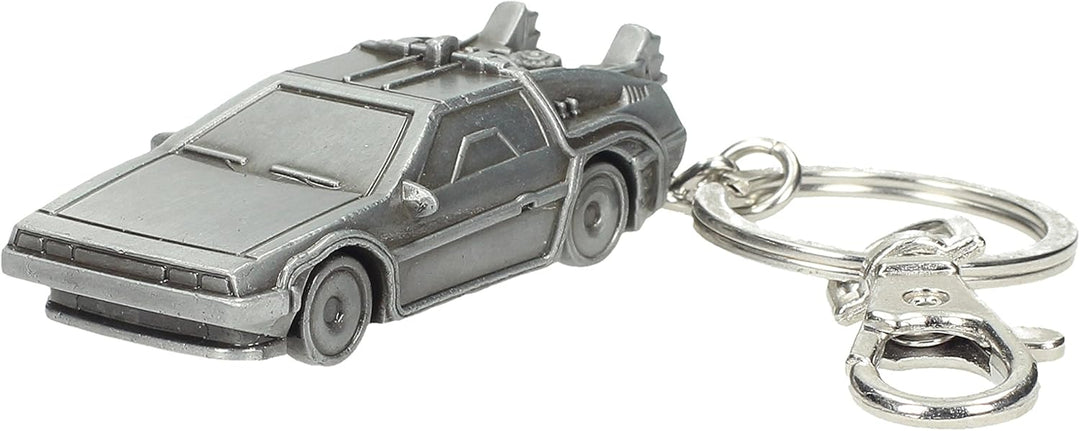 SD Toys SDTUNI20109 Back To The Future DeLorean Metal Keychain