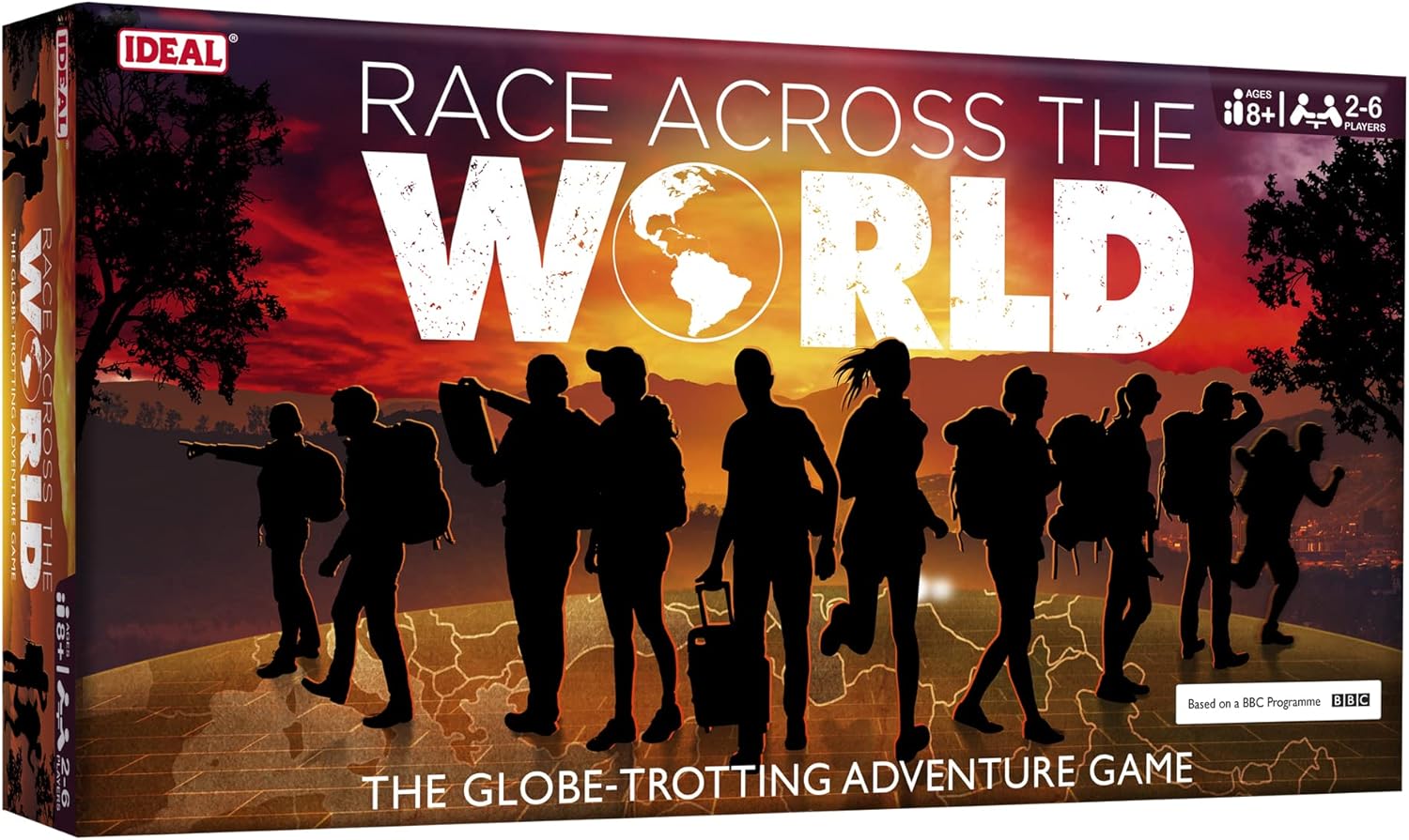 IDEAL Race Across the World: The Globe-Trotting Adventure Game | Board Game 1