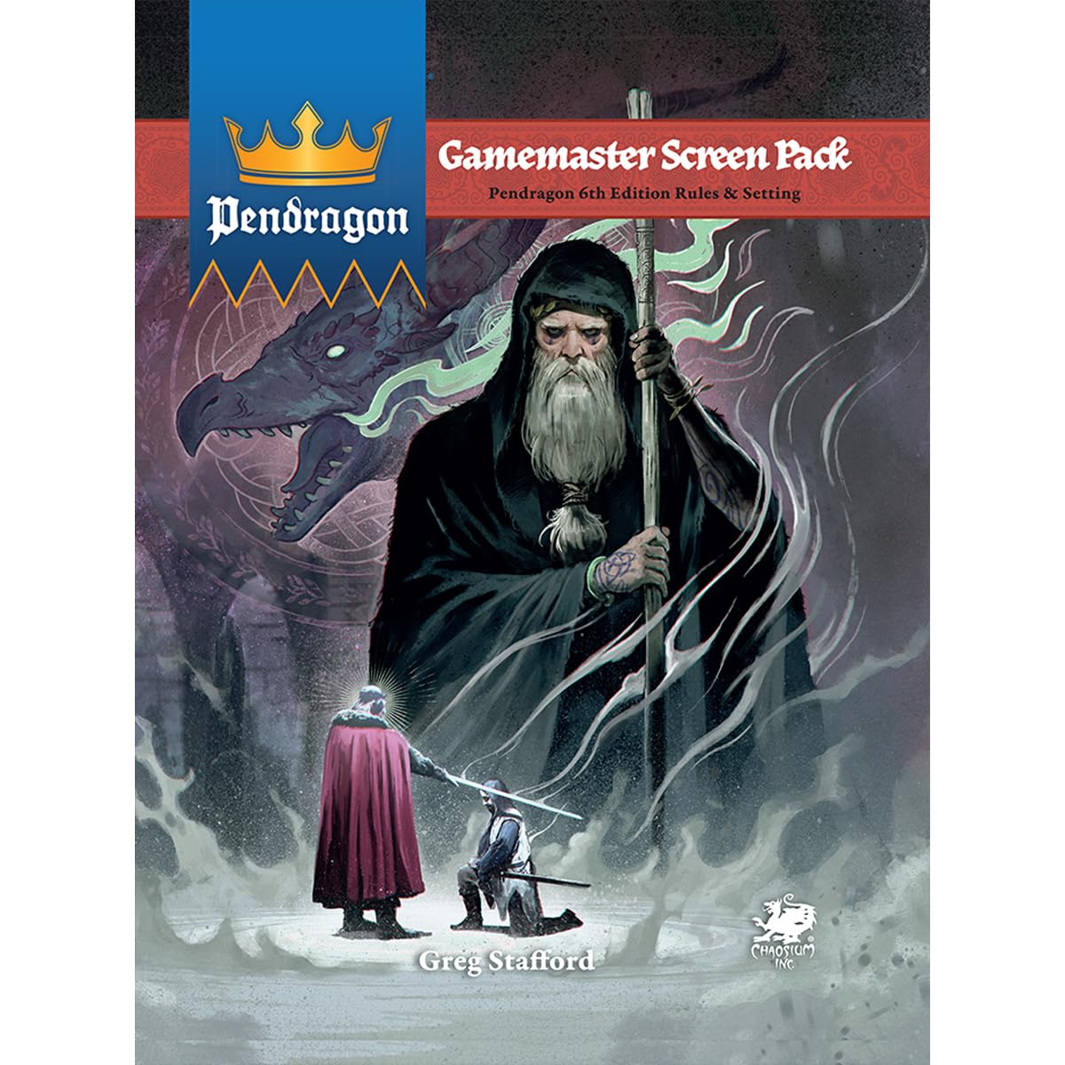 Chaosium Pendragon GM Screen Pack | RPG Accessories | 1+ Players