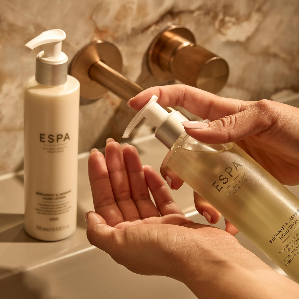 ESPA Bergamot & Jasmine Hand Wash - Gentle Cleansing, Nourishing, Sensitive Skin Friendly | 250 ml