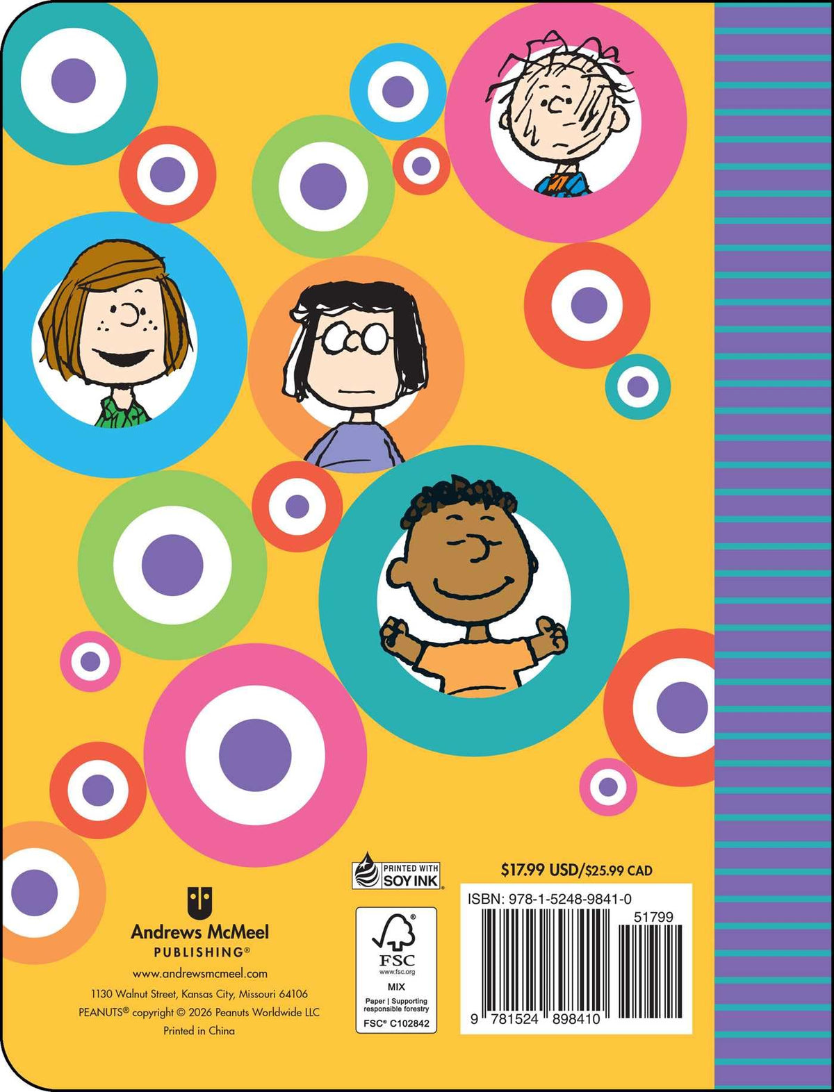 PEANUTS 2027 Monthly/Weekly Planner Calendar - 12-Month, 18.3 x 24.1 cm