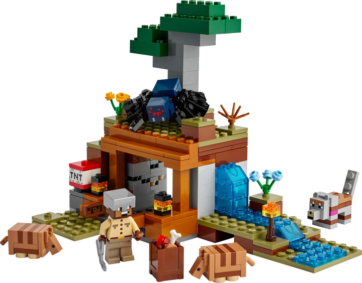 LEGO Minecraft The Armadillo Mine Expedition 21269 - Building Set for 8+ Year Olds
