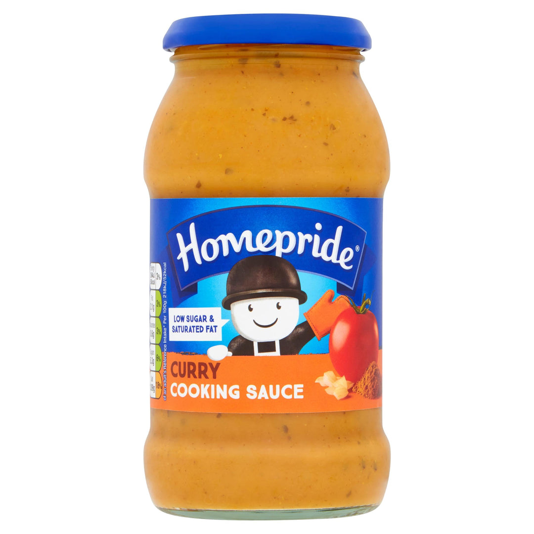 Homepride Mild and Creamy Curry Cooking Sauce, 485g Jar