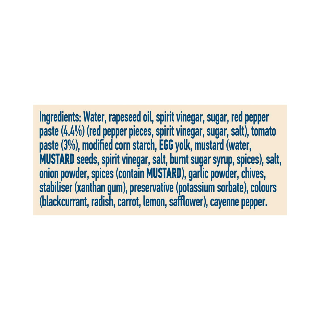 Hellmann's Real Thousand Island Salad Dressing & Dip - Vegetarian Condiment, 250g