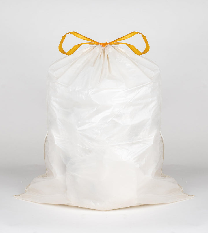 EcoBag Eco360 Extra Strong Kitchen Drawstring Bin Liners 60L