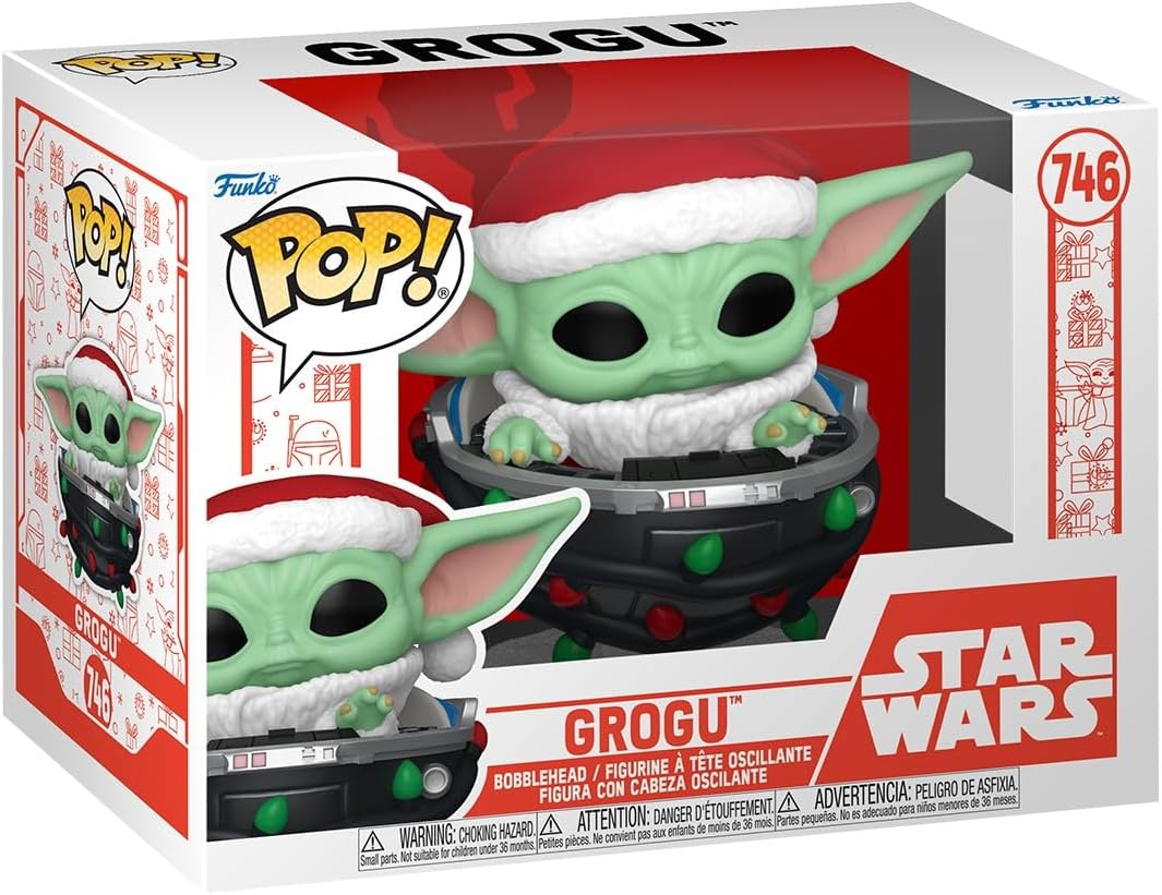 Funko Pop! Star Wars: The Mandalorian - Grogu (Baby Yoda) in Pram Vinyl Figure 1