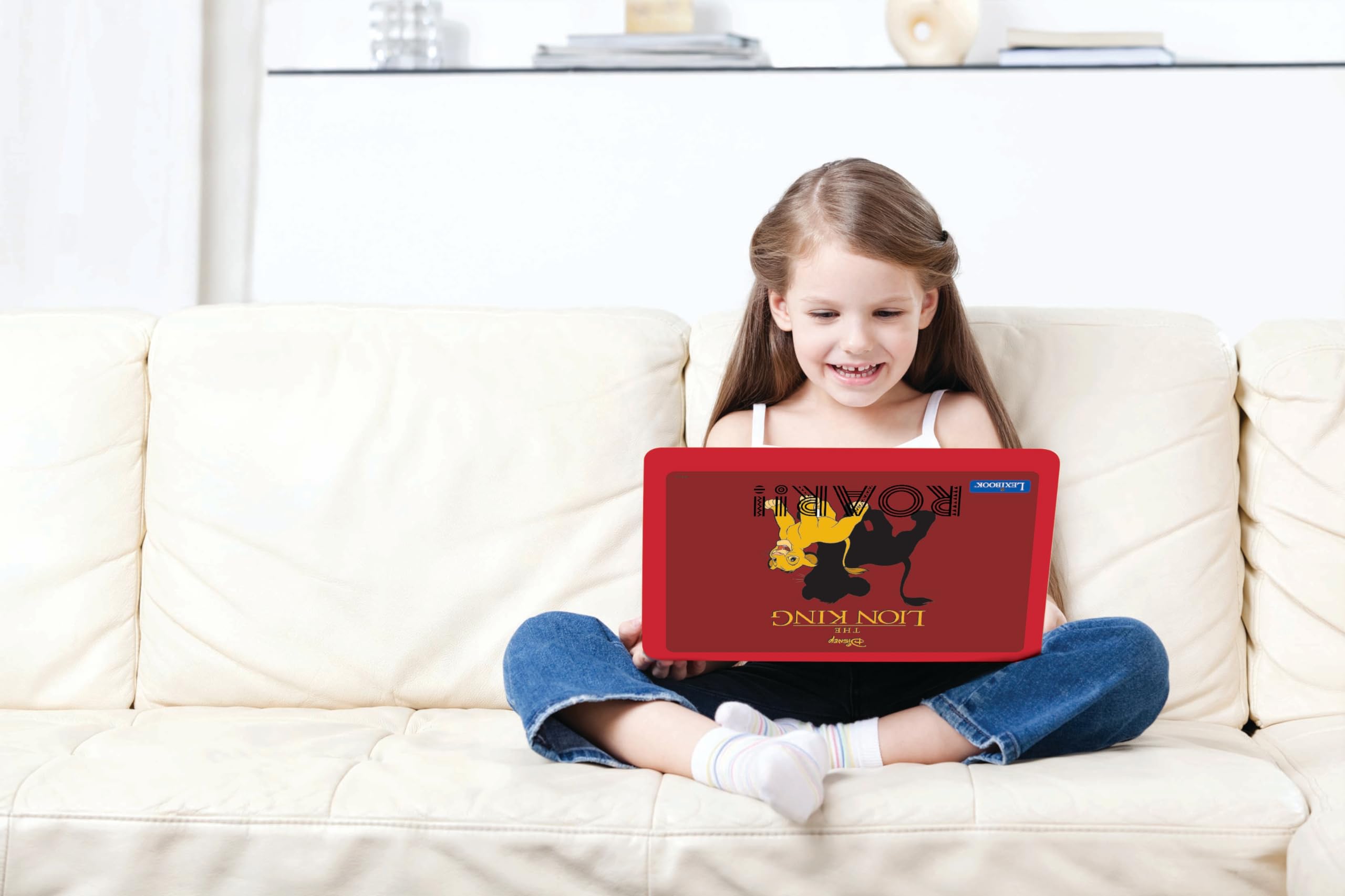Lexibook Disney The Lion King Bilingual Laptop - 124 Educational Activities for Kids 4